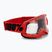 Gogle rowerowe 100% Strata 2 red/clear