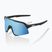 Okulary przeciwsłoneczne 100% S3 matte black/hiper blue multilayer mirror