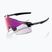 Okulary przeciwsłoneczne 100% Aerocraft gloss black/purple mirror photochromic