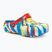 Klapki dziecięce Crocs Classic Lined Marbled Clog sulphur/multi