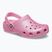 Klapki dziecięce Crocs Classic Glitter Clog Kids pink tweed glitter