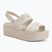 Sandały damskie  Crocs Broklyn 4U stucco