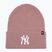 Czapka zimowa 47 Brand MLB New York Yankees Haymaker mauve