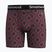 Bokserki termoaktywne męskie Smartwool Merino Print Boxer Brief scarlet red