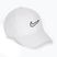 Czapka z daszkiem Nike Club Unstructured Swoosh white/white