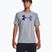 Koszulka męska Under Armour Big Logo Fill steel light heather/black/royal