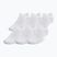 Skarpety Under Armour Essential No Show 6 par white/white/halo gray