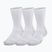 Skarpety Under Armour Perf Tech Pro 3 Pack Crew white/white/mod gray