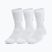 Skarpety Under Armour Training Cotton Crew 3 pary white/white/black