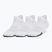 Skarpety damskie Under Armour Breathe NS Tab 3 Pack white/white/halo gray