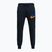 Spodnie męskie Nike Club Fleece Joggers black/black/safety orange