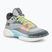 Buty do koszykówki męskie SKECHERS SKX Resagrip gray/yellow