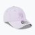 Czapka z daszkiem damska New Era League Essential 9Forty New York Yankees pastel purple