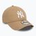 Czapka z daszkiem New Era League Essential 9Twenty New York Yankees light beige