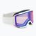 Gogle narciarskie Smith Squad white vapor/chromapop pro photochromic blue mirror