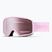 Gogle narciarskie Smith Tribute S2 pink frost/ignitor mirror antifog