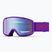 Gogle narciarskie Smith Tribute S1 fresh purple/blue sensor mirror antifog