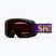 Gogle narciarskie dziecięce Smith Rascal Jr S2 black donuts/rc36 rose copper antifog