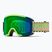 Gogle narciarskie Smith Squad S2 slime static shag/chromapop everyday green mirror