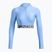 Top treningowy damski Under Armour Heat Gear Rib 1/4 Zip horizon blue/white