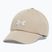 Czapka z daszkiem damska Under Armour Blitzing Adj city khaki/white quartz
