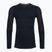 Bluza termoaktywna męska Smartwool Intraknit Thermal Merino Baselayer Colorblock Crew deep navy/charcoal