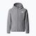 Bluza polarowa dziecięca The North Face Teen Glacier Full Zip Hoodie mid grey heather