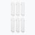 Skarpety  Jordan Everyday Cushioned Crew 6 par white/black