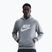 Bluza męska Nike Club Pullover Hoodie dark grey heather/light smoke grey/white