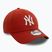 Czapka z daszkiem New Era League Essential 9FORTY New York Yankees red