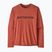 Longsleeve męski Patagonia Cap Cool Daily Graphic Shirt '73 text logo/potters red x-dye