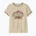 Koszulka damska Patagonia Great Waves Ringer Tee undyed natural
