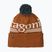 Czapka zimowa Patagonia Powder Town hut tripper logo: cinnamon brown