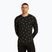 Longsleeve termoaktywny męski icebreaker Merino 200 Oasis Crewe Snow Day black/peridot/aop