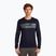 Bluza termoaktywna męska icebreaker Merino 200 Oasis Crewe Elevation Line midnight navy