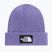 Czapka zimowa The North Face Logo Box Cuffed grounded plum