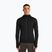 Bluza trekkingowa męska Icebreaker Merino 300 Realfleece Descender Zip Hoodie black
