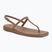 Sandały damskie Crocs Miami Thong Flip milk chocolate