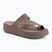 Japonki damskie Crocs Getaway Platform Toe Loop truffle