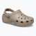 Klapki damskie Crocs Classic Platform Clog taupe