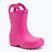 Kalosze dziecięce Crocs Handle It Rain Boot Kids pink crush