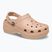Klapki damskie Crocs Classic Platform Clog pink caramel