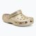 Klapki dziecięce Crocs Classic Chunky Glitter sandstone