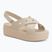 Sandały damskie Crocs Broklyn 4U Cross Strap frappe