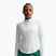 Longsleeve do biegania damski Nike Tempo Swoosh Run Dri-Fit 1/4-Zip white/black