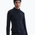Longsleeve do biegania damski Nike Tempo Swoosh Run Dri-Fit 1/4-Zip black/white