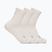 Skarpety HOKA Quarter Run Sock 3-Pack white/white/white