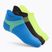 Skarpety męskie Under Armour Dry Run Lite No Show 3 pary blue atlantis/black/reflective