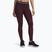 Legginsy treningowe damskie Under Armour ColdGear Textured dark maroon/fuchsia dusk/white