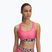 Biustonosz treningowy Under Armour HG Authentics Mid Branded super pink/white